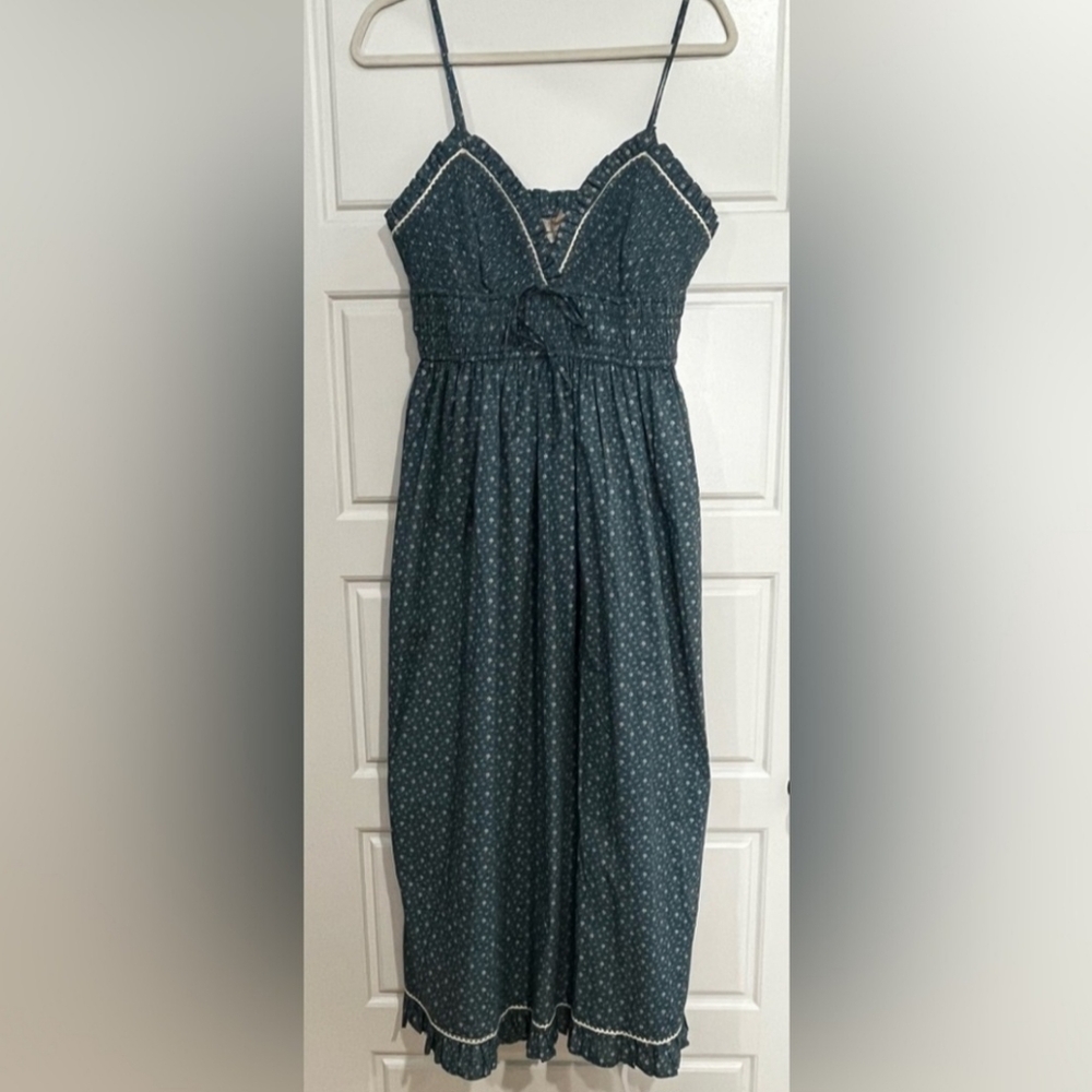 Christy dawn Natasha dress Size S Essence Blue